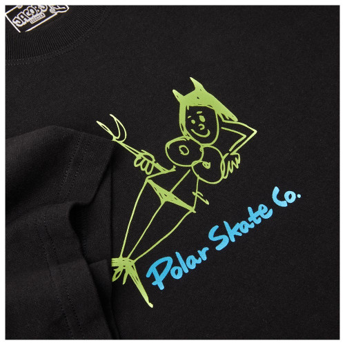 Polar Skate Co. Ανδρική κοντομάνικη μπλούζα Devil Woman Tee